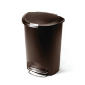 Step Trash Can in Mocha