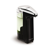 Compact Sensor Pump for Soap or Sanitizer in Black