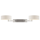 Beam Four Light Wall Sconce in Satin Nickel