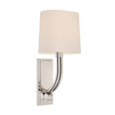 Dorian One Light Wall Sconce in Polished Nickel
