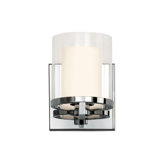 Votivo One Light Wall Sconce in Polished Chrome