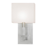 Montana 13" One Light Wall Sconce in Satin Nickel