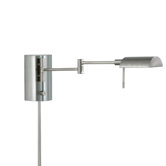 D Lite One Light Wall Lamp in Satin Nickel