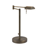 D Lite One Light Table Lamp in Europa Bronze