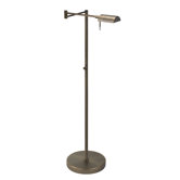 D Lite One Light Floor Lamp in Europa Bronze