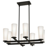 High Line 8 Light Square Pendant