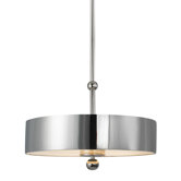 Billiardo 3 Light Drum Pendant