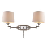 Westbrook 2 Light Dual Swing Arm Sconce