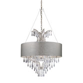 Retrofit Drum 28" Shade in Silver