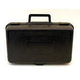 Blow Molded Case in Black: 8 x 13.5 x 5.5