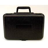 Blow Molded Case in Black: 9 x 13.5 x 4.38