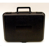 Blow Molded Case in Black: 10 x 13.5 x 3.25