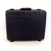 Deluxe Polypropylene Tool Case in Black: 13 x 18 x 5