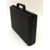 Slick Large Attache Case in Black