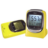 "Global Sync" Atomic Clock in Shiny Yellow