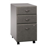 Advantage Series-Pewter Three Drawer File (assembled)