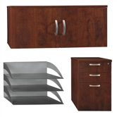 Office-in-an-Hour - File, Hutch, Paper / Pencil Storage Kit