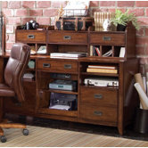 Danforth Open Credenza with Smart Hutch