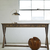 Melange Bennett X-Base Writing Desk