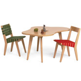 Risom Kid's Amoeba Table and Chair Set