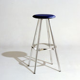 Twist Stool with Seat Cushion