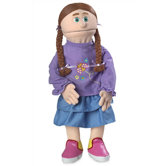 30" Amy Professional Puppet with Removable Legs in Peach