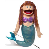 25" Mermaid Full Body Puppet