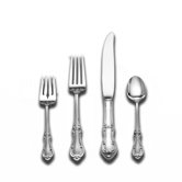 Joan of Arc 4 Piece Dinner Flatware Set with Old Style Blade