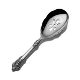 Grande Baroque Pierced server spoon with Hollow Handle