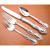 Queen Elizabeth 4 Piece Dinner Flatware Set