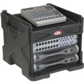 Roti Mini Gig Rig Audio / Video / Media Case with Pop - Up Rack