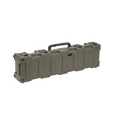 Mil-Standard Roto Case in OD Green: 12.13" H x 52.5" W x 8" D (Interior)