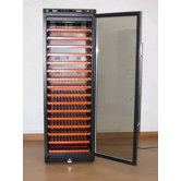 166 Bottle Wine Refrigerator with Stainless Steel Framed Door