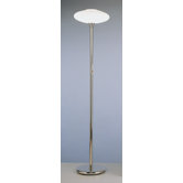 Ovo  Floor Lamp in Polished Nickel