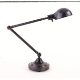 Kinetic Desk Lamp in Deep Patina Bronze