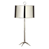 Porter Table Lamp in Polished Nickel