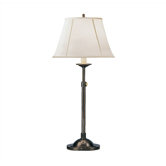 Alvin Table Lamp in Deep Patina Bronze