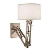 Gilbert Swing Arm Wall Lamp in Dark Antique Nickel