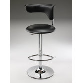 Leatherette Swivel Barstool with Gas Lift