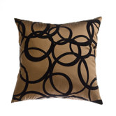 Mia 18" Pillow in Copper Black