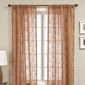 Badi Medallion Rod Pocket Panel in Copper