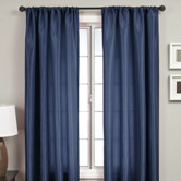 Bella Kids Rod Pocket Panel in Navy / Blue