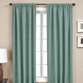 Sacra Rod Pocket Panel in Aquamarine