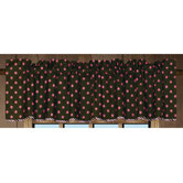 Paisley Polka Dot Valance in Pink
