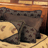 Pine Cones Reversible Pillow
