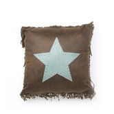 Cheyenne Star Pillow in Turquoise