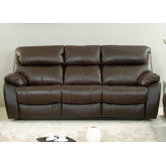 Jonathan Leather Reclining Sofa