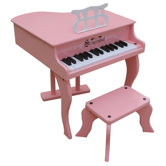 Fancy Baby Grand Piano in Pink