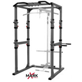 Commercial Power Cage with Dip Station and Pull Up Bar
