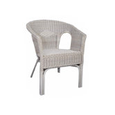 Rattan Chair in White